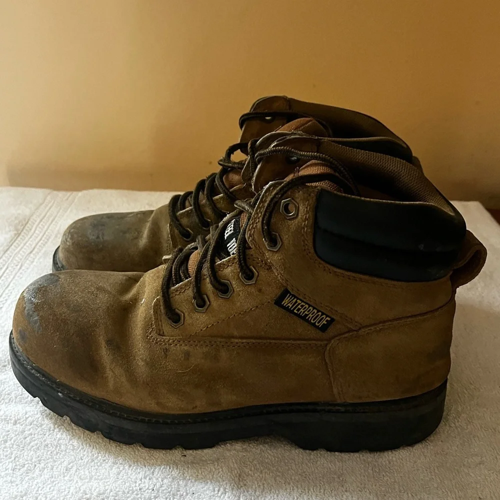 Brahma Steel Toe Imperfection Boots Sz 9